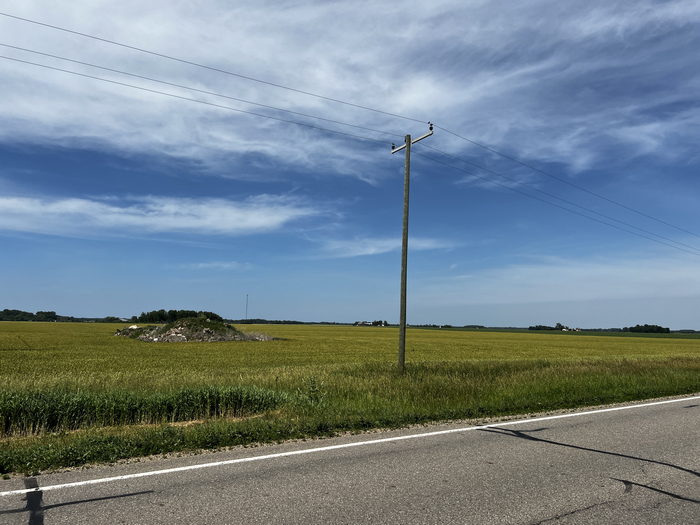 Blue Sky Drive-In Theatre - June 25 2022 Empty Lot (newer photo)